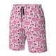 thumbnail image 4 of Balery Cool Flamingos Traje de Baño Estilo Hawaiano para Hombre, Shorts de Secado Rápido con Bolsillos-3X-Large, 4 of 6