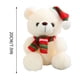 thumbnail image 3 of Oferta de liquidación de suministros de decoración navideña Regalo de Navidad Bufanda Muñeco de oso de peluche Lindo sombrero de Navidad Muñeco de oso Muñeco de tela, 3 of 6
