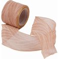thumbnail image 1 of Cinta de organza arrugada con borde de alambre de 10 yardas, hilo de gasa navideña arrugada decorativa de 1-5/8 pulgadas, 1 of 9