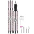 thumbnail image 4 of Professional Nails Drill 15000RPM Electric File for Acrylic Gel Nails Art Rechargeable and Cordless Manicure Tool, 4 of 8