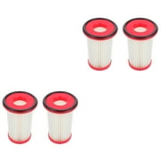 4 pcs  Vacuum Cleaner Filter Elements Replacement Dust Collector Parts Filter