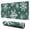 Green Christmas Snowflake, variant on Long Mouse Pads for Desk,Green Christmas Tree Pattern Desk Mats on Top Of Desks, Desk Mouse Pad Extra Large with 3mm Non-Slip Base and Stitched Edge for Gaming,Office,Work,Home 31.5x11.8in