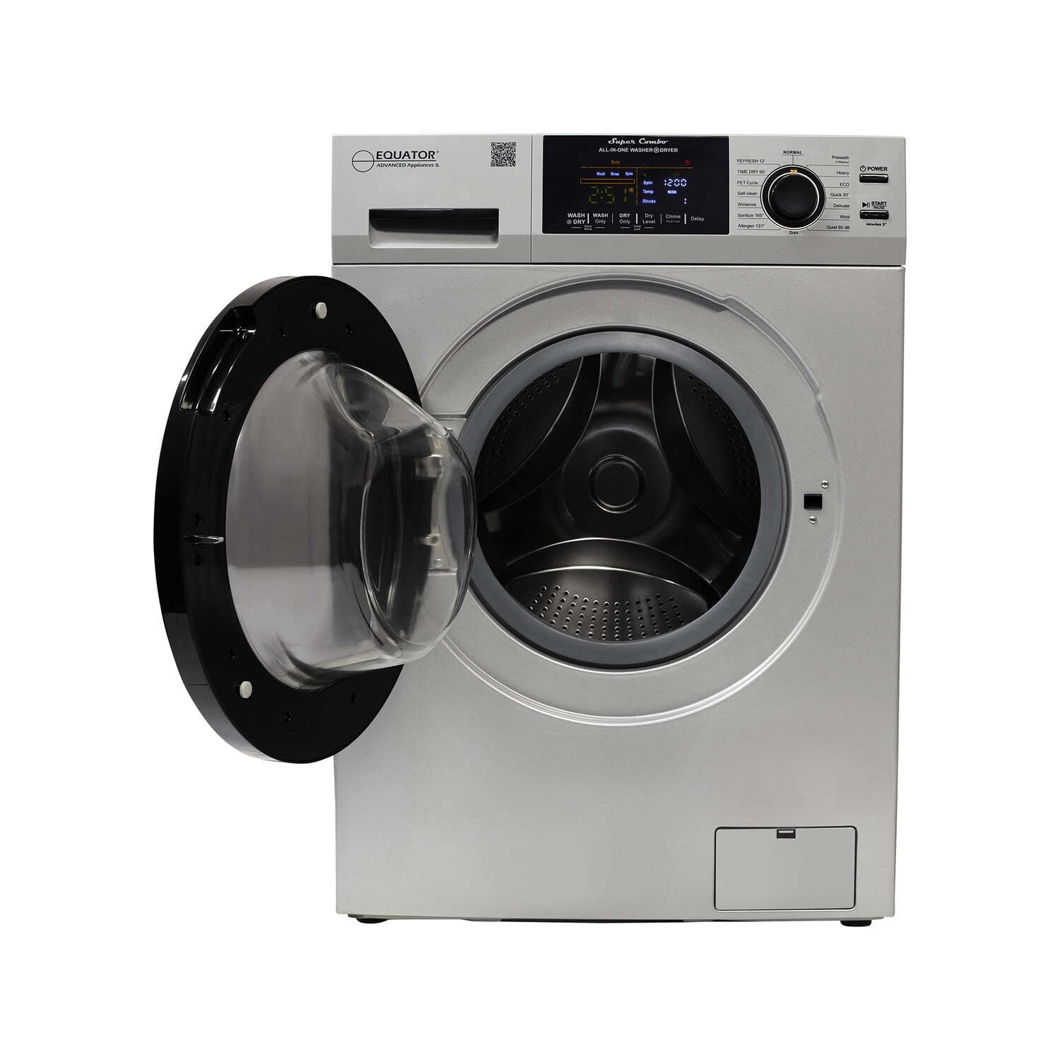 Equator Advanced Appliances RV Pet Version Compact 110V Vented 15lb Sani Combo Washer Dryer 1400RPM