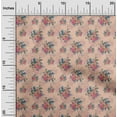 thumbnail image 2 of oneOone Velvet Peach Fabric Florals Sewing Fabric By The Yard Printed Diy Clothing Sewing Supplies 58 Inch Wide, 2 of 4