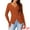 Brick Red, variant on Women's Long Sleeve V Neck Criss Cross Sweater Casual Fall Outfits M Grey