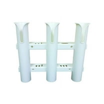 T-H Marine 3 in 1 Molded Rod Holder Rod Rack White