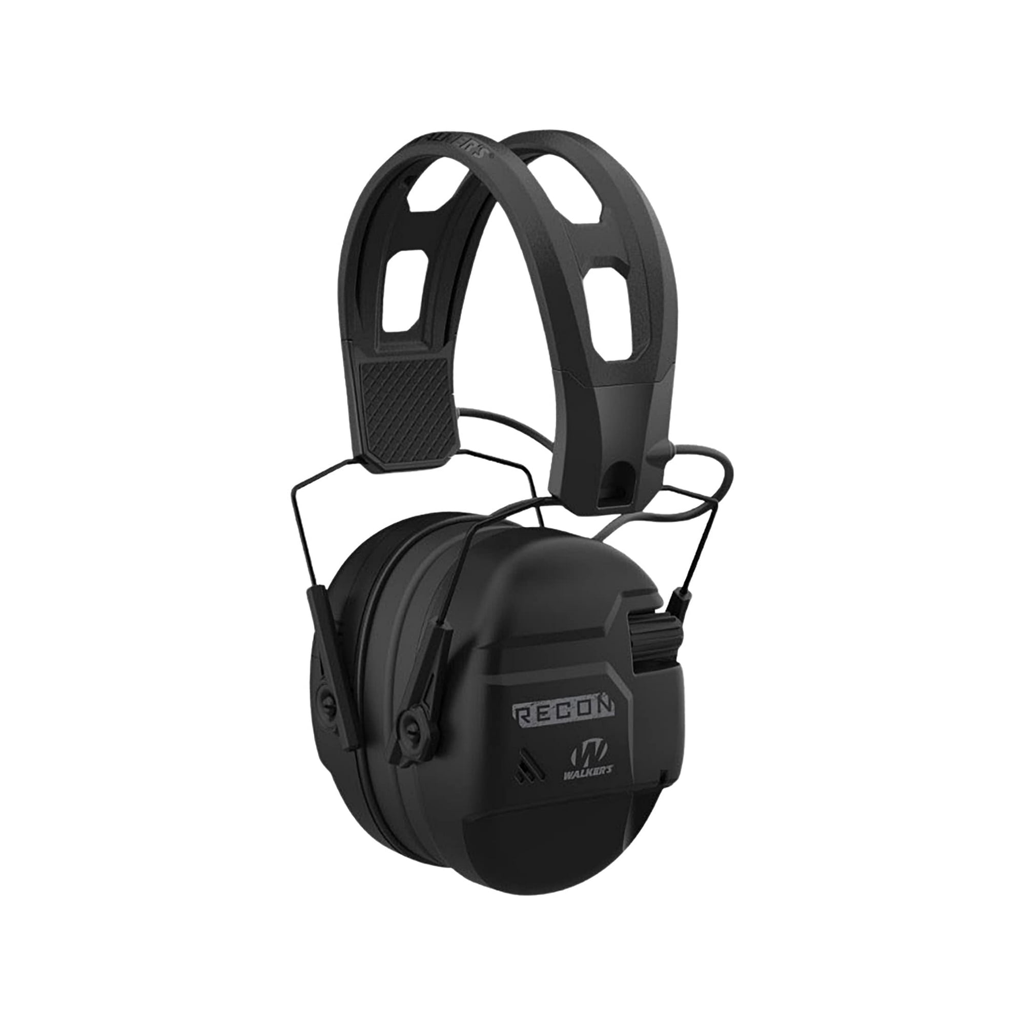 Walker's Recon Digital Electronic Muffs 2 AAA Batteries Included - BLK