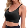 thumbnail image 3 of Iyufng Sports Bras for Women Front Zipper Wireless Bra Adjustable straps Exercise Bra, 3 of 6
