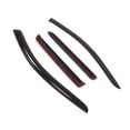 thumbnail image 2 of Tuningpros WD2-766B Outside Mount Window Visor Deflector Rain Guard Dark Smoke 4 Pcs Set For 2016-2018 Mitsubishi Outlander, 2 of 5