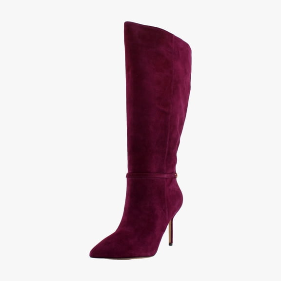 Vince Camuto Mirtha Extra Wide Calf Women's Boots Light Wineberry Size 9.5 W