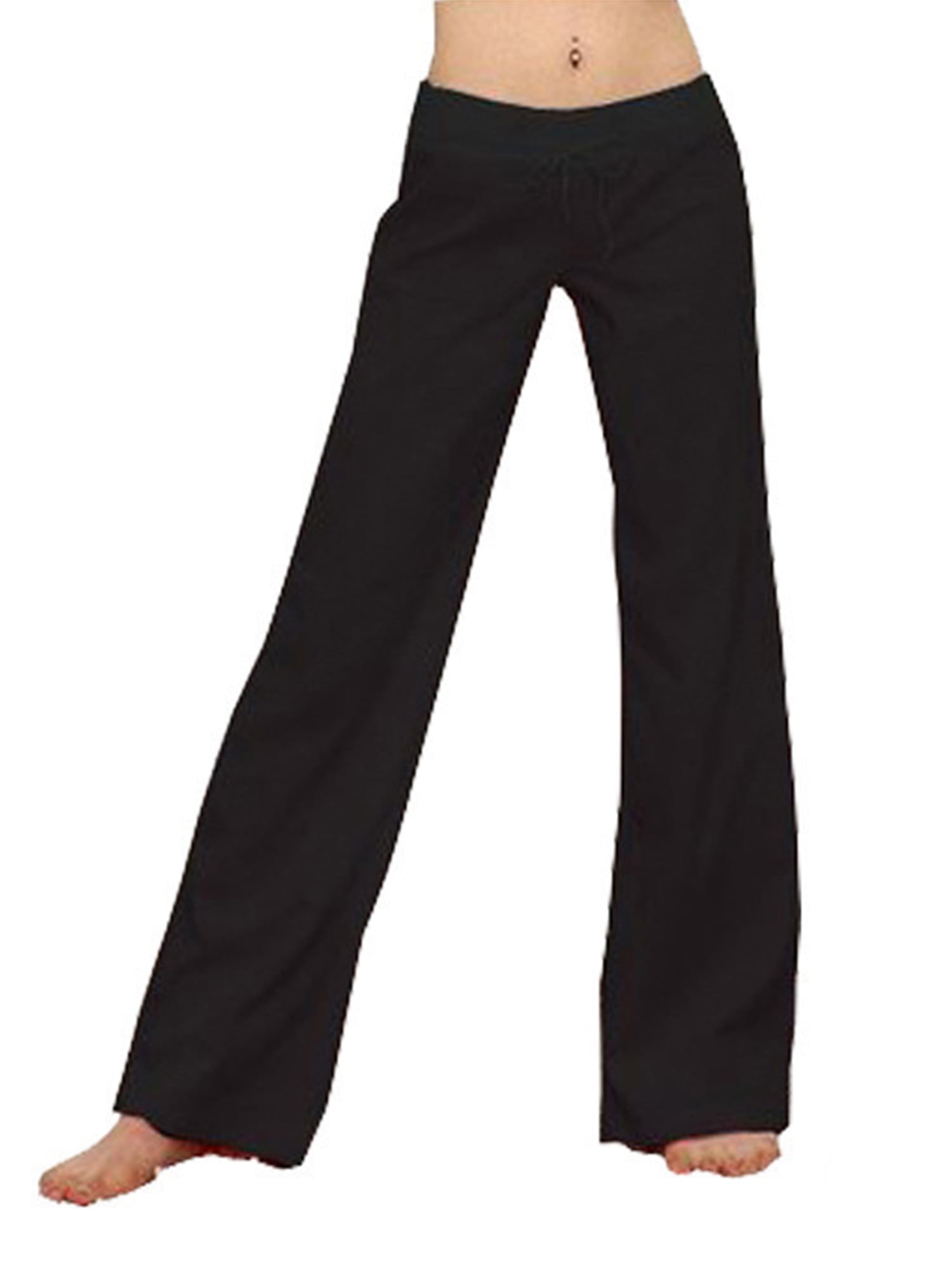 FOCUSNORM Women's Bootcut Yoga Pants Crossover High Waisted Leggings