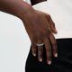 thumbnail image 4 of Pandora Anillo de Eternidad 193103C01-52 con Fila de Corazones - Talla 52, 4 of 5