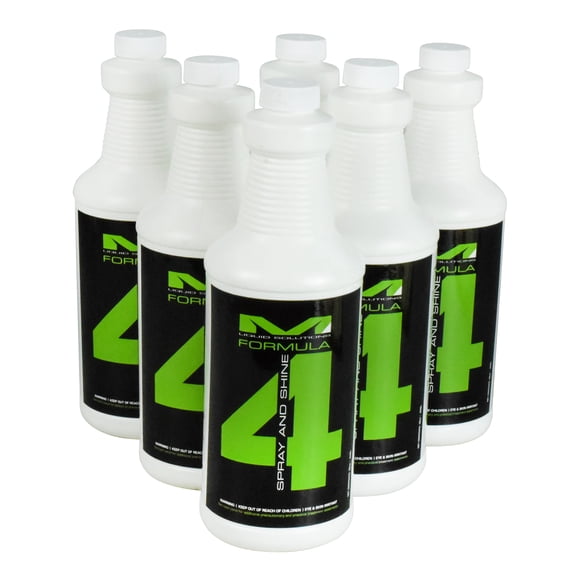 Matrix Liquid Solutions Formula 4 Biodegradable Spray & Shine Detailer 32oz 6 Pack