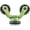 Green, variant on YakAttack RotoGrip Paddle Holder - Track Mount - Desert Sand