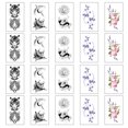 thumbnail image 1 of 20 piezas de tatuajes temporales para mujeres arte corporal brazo tatuaje pegatinas adultos tatuaje chica Sexy, 1 of 7