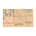 thumbnail image 4 of Historic City Map - Freeport Southern Illinois - North West Publishing Co 1894 - 38.76 x 23 - Vintage Wall Art, 4 of 5