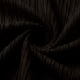 thumbnail image 5 of Efsteb Women's Round Neck Ruffle Sleeve Pleated Mini Dress Short Sleeve A-Line Dress for Summer Daily Work Office Casual (Black,L), 5 of 9