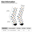 thumbnail image 2 of Fuzoiu Panda And Rainbow Print Athletic Crew Socks for Men & Women,Casual Crew Socks,Above Ankle Crew Socks for Business, Casual, 2 of 6