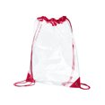 thumbnail image 2 of PVC Clear Drawstring Bag, 2 of 2