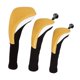 thumbnail image 2 of Fundas para cabezas de palos de golf Fundas para palos de golf Exclusivas para la protección del driver Fácil de usar Amarillo, 2 of 8