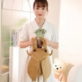thumbnail image 5 of Simulation Plush Insect Backpack Stuffed Stag Beetle Shaped Bag Cartoon Insect Toys Kawaii Storage Backpack, 5 of 7