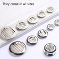 thumbnail image 5 of 5pcs Stainless Steel Air Vent Louver , Silver Round Mesh Hole Vent for Kitchen , Bathroom , Cabinet, 5 of 5