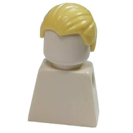 LEGO Bright Yellow Combed Back with Widow's Peak Loose