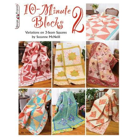 10-Minute Blocks 2 : Variations on 3-Seam Squares