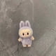 thumbnail image 1 of 10 Uds Mini muñeca Labubu flocado vinilo bebé Kawaii colgante accesorios adornos decoración de escritorio recoger juguete regalo para niños, 1 of 5
