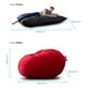thumbnail image 2 of Sillón Puff con Cama Matrimonial Cojín y Taburete Gamuza Color Rojo Puff MX Gamuza Rojo, 2 of 2