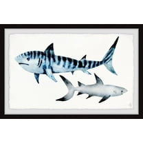 Marmont Hill Sharks Duo Framed Wall Art
