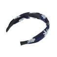thumbnail image 5 of Unique Bargains 1 Pc Fashion Chrysanthemum Pattern Headbands for Women Navy Blue, 5 of 6
