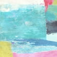 thumbnail image 2 of Nicoll, Suzanne 15x15 Black Ornate Wood Framed with Double Matting Museum Art Print Titled - Beach Ball No. 1, 2 of 4
