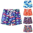 thumbnail image 4 of Tkrady Toddlers Shorts for Boys Girls New Cartoon Graphic Sport Pants, Sizes 2-8 Years, 4 of 5