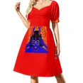 thumbnail image 3 of vriska... Vestido de manga corta Vestido para embarazadas vestidos para mujer vestidos de dama para ocasiones especiales Ropa de mujer, 3 of 7