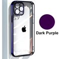 thumbnail image 3 of Original Straight Edge Plating Cover For Apple Clear Case Iphone 11 12 13 14 Pro Max Mini 7 8 Plus Xr Xs X Full Camera Protector, 3 of 5
