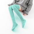 thumbnail image 3 of 1Pair/2Pairs Women's Thigh High Socks Over the Knee Cable Knit Boot Socks, Long Warm Fashion Leg Warmers Winter, 3 of 6