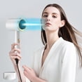 thumbnail image 2 of COFEST Home &kitchen,Electric Hair Dryer High-power Electric Hair Dryer Home Hair Dryer Hot Wind Comb Hair Salon Blowing Comb,White,, 2 of 8