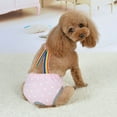 thumbnail image 1 of Pantalones fisiológicos con tirantes bonitos Pantalones fisiológicos para perros Pantalones de seguridad Pantalones menstruales para perros hembras Antiacoso, 1 of 5