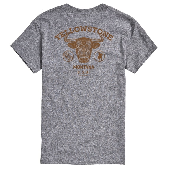 Yellowstone - Yellowstone Montana - Men's Short Sleeve Graphic T-Shirt