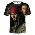 thumbnail image 1 of Disney Lustige T Hemd Männer camiseta película Karibik Jack Sparrow camiseta 3D Druck T Unisex Casual camiseta Top piratas camiseta xuanjing unisex, 1 of 2