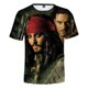 thumbnail image 1 of Disney Lustige T Hemd Männer camiseta película Karibik Jack Sparrow camiseta 3D Druck T Unisex Casual camiseta Top piratas camiseta xuanjing unisex, 1 of 2