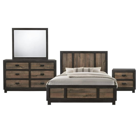 Picket House Furnishings Harrison 4 Piece Queen Panel Bedroom Set