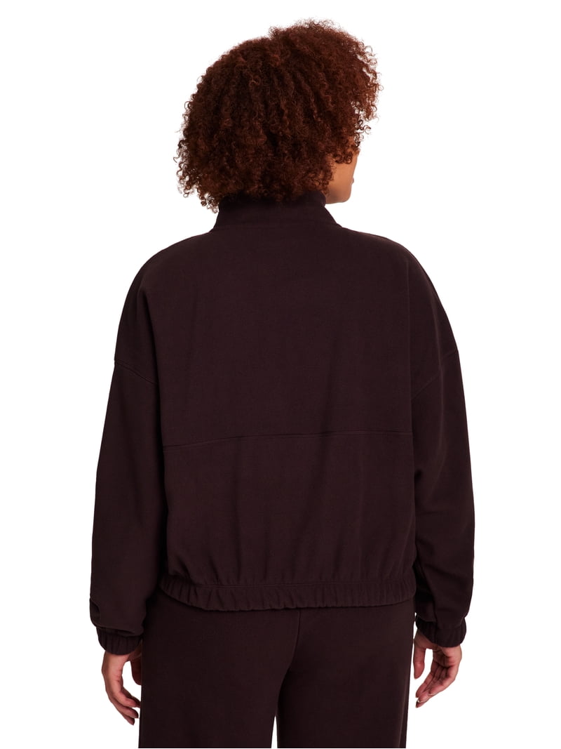 Reebok Women's and Women's Plus Cozy Half Zip Pullover, Sizes XS