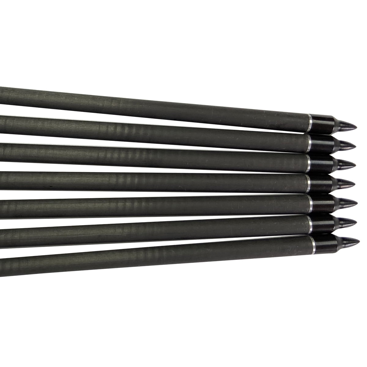 Carbon Arrow Practice 31 Inch Hunting Arrows Spine 400 with Removable Tips for Archery Compound & Recurve & Traditional Bow (12 Pcs)