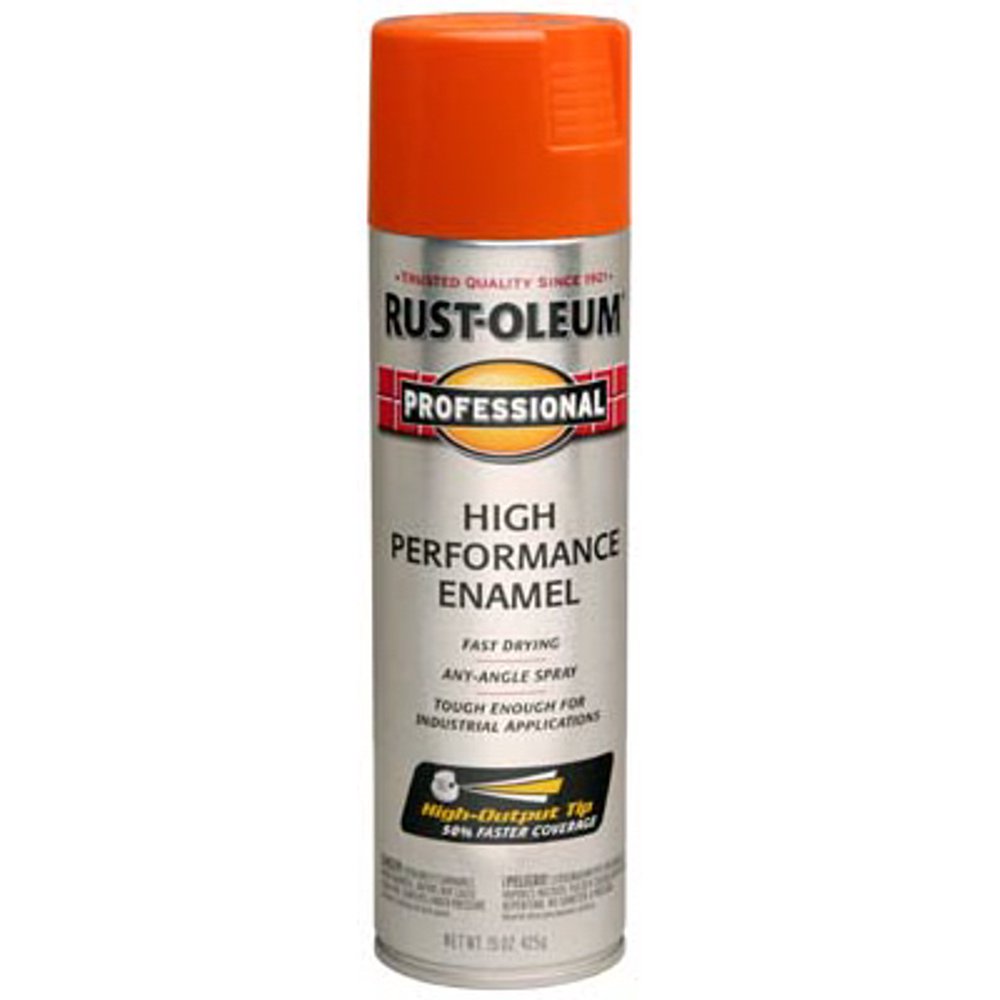 2PKFast Dry Professional 15 OZ Safety Orange Spray Enamel Paint