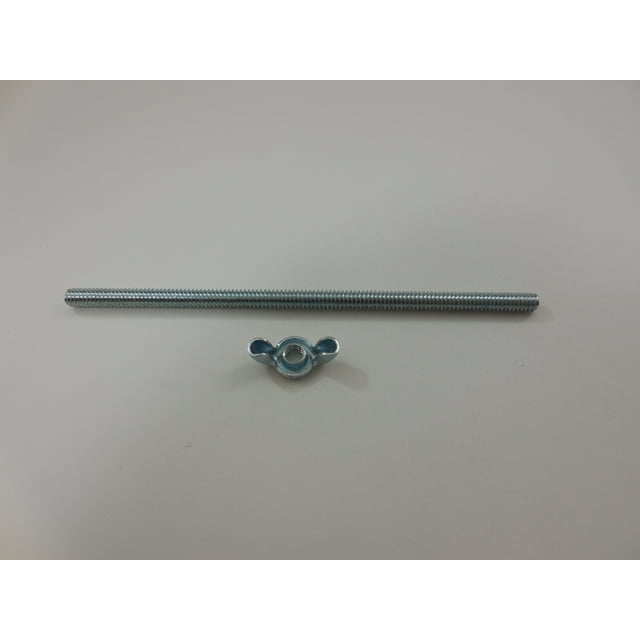 RPC Racing Power Company R2178X Air Cleaner Mounting Stud 6 Inch Length; 1/4-20 Inch Thread; With Wing Nut