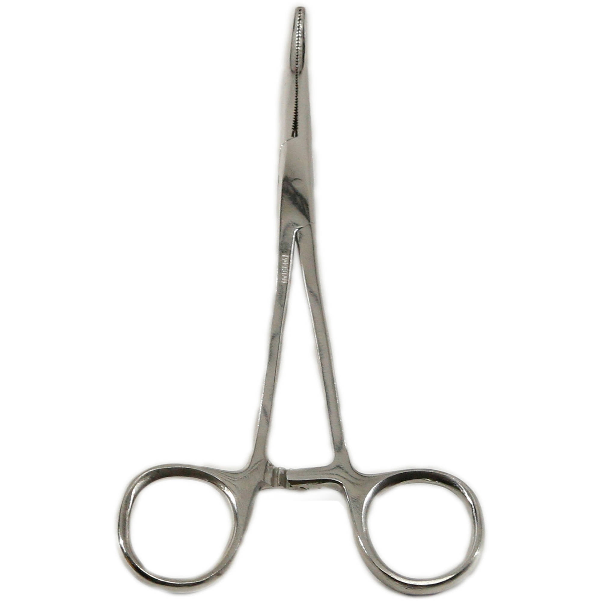 Cortland Fairplay 5-1/2' Curved Stainless Steel Forceps Fly Fishing Tool, 650695