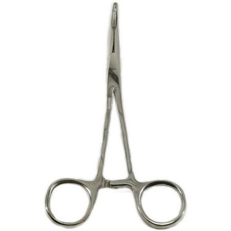 Cortland Fairplay 5.5 inch Curved Stainless Steel Forceps Fly Fishing Tool, 650695