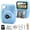 Blue, variant on Gofunly Instant Print Camera for Kids, 1080P HD Digital Video Instant Camera for Boys & Girls 3-12 Years Birthday Gifts, with 32GB Card and Printing Paper